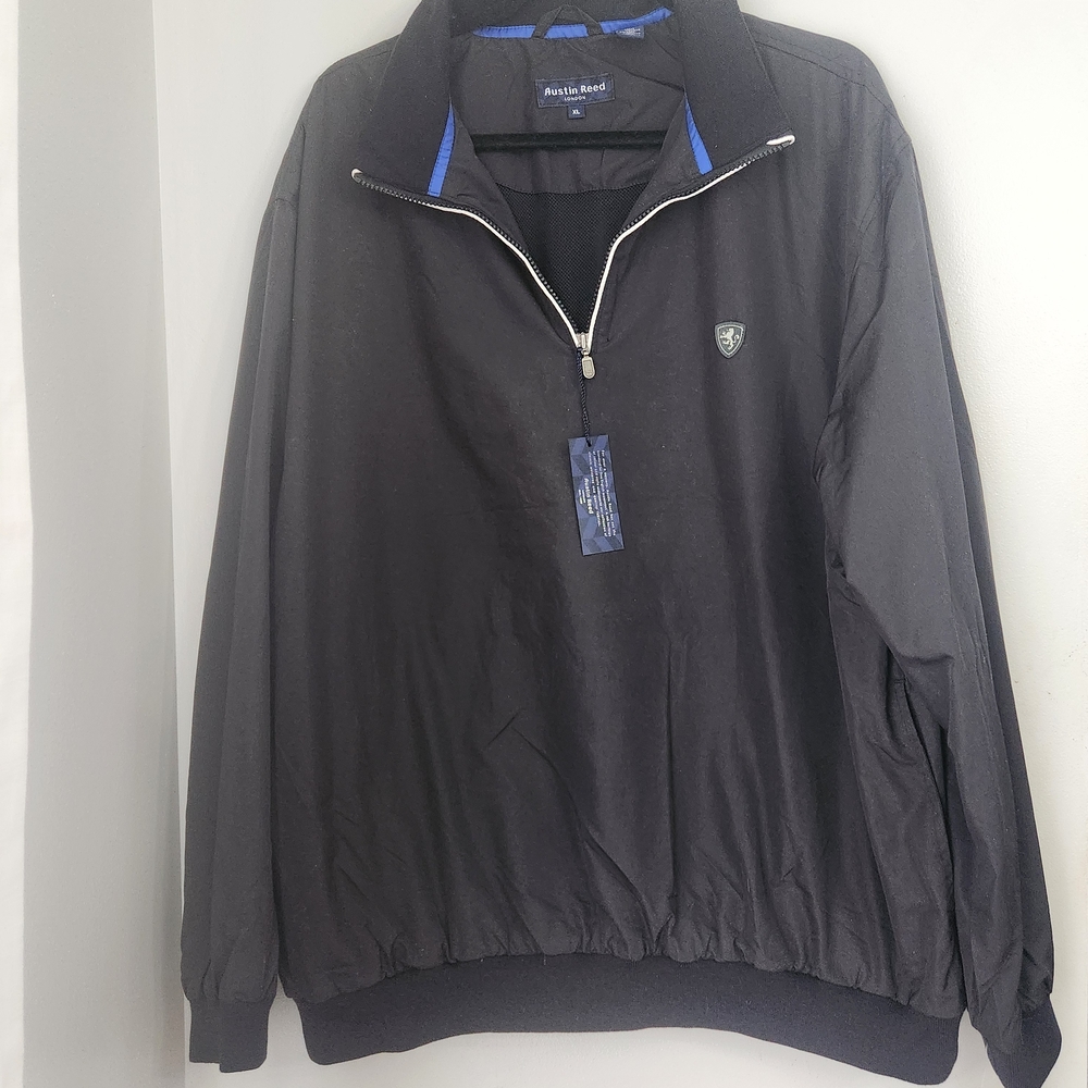 Austin Reed Black Windbreaker XL